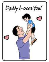 greeting cards from dads