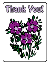 printable thank you greeting cards