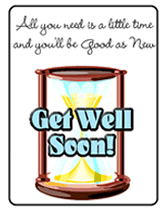 good as new get well greeting card printable