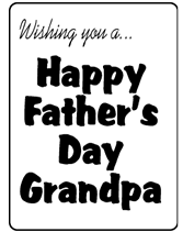 Download Happy Fathers Day To Grandpa Free Printable Greeting Cards Templates