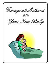 congratulations new mom greeting cards