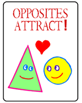 opposites attract printable greeting card