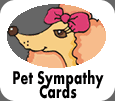 printable pet sympathy greeting cards