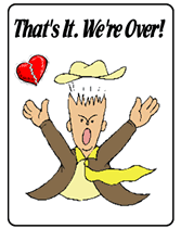 we're over printable greeting card
