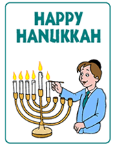 happy hanukkah greeting cards