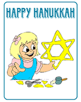 happy hanukkah greeting cards