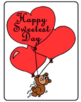 hearts happy sweetest day greetings