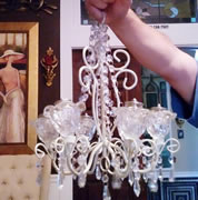 chandelier wedding anniversary gift