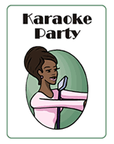 basic karaoke party invitations basic karaoke party invitations
