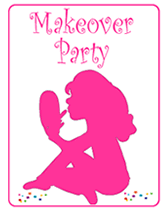 Printable Makeover Party Invitations