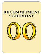 Rings Free Printable Recommitment Ceremony Invitations