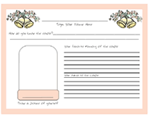 wedding guestbook to print