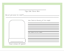 downloadable pages for wedding guestbook