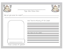free download wedding guestbook template