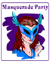 mardi gras masquerade party invitations