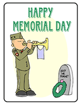 memorial day greeting cards