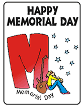 memorial day greeting cards