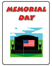 memorial day greeting cards