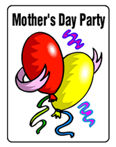 printable mothers day party invitations