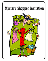 printable mystery shopper invitations