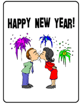 new year greeting cards