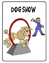 printable dog show invitations