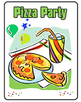 Printable Pizza Party Invitations