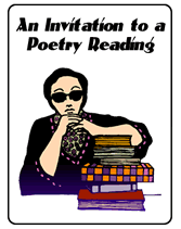 cool dudepoetry reading invitations
