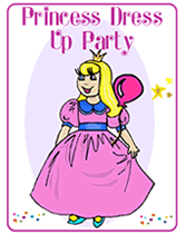 Fairy Princess dress up party invitations Fairy Princess dress up party invitations