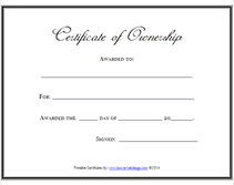 basic certificate of ownership pdf