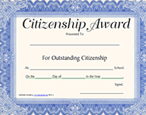 citizenship awards
