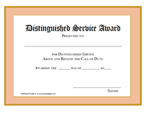 free printable award certificates