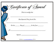 graduate certificates of award pdf