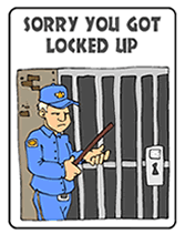 Prison greeting cards