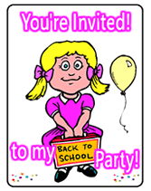 back to school party invites back to school party invitations