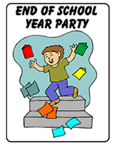 printable end of school party