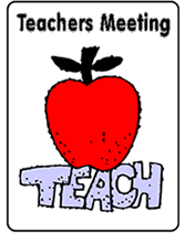 Teacher Meeting  invitations