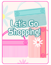 lets go purse shopping invitations