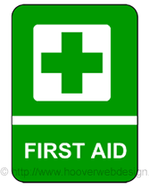 First Aid printable sign