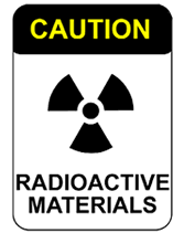 Radioactive Materials printable sign