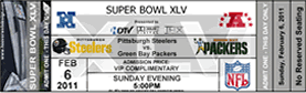 superbowl xliv party ticket invitations