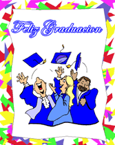 free printable Feliz Graduacion greeting cards