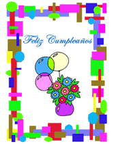 free printable Feliz Cumpleaños greeting cards