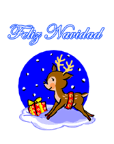 free printable Feliz Navidad greeting cards