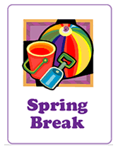 Spring Break party invitations