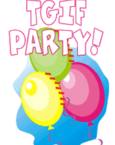 TGIF party invitation TGIF Thank God It's Friday party invitations
