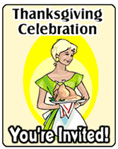 printable thanksgiving party invitations