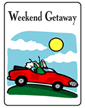 weekend getaway invitations