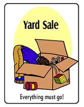 printable yard sale invitations