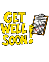 Printable get well soon Greeting Cards
